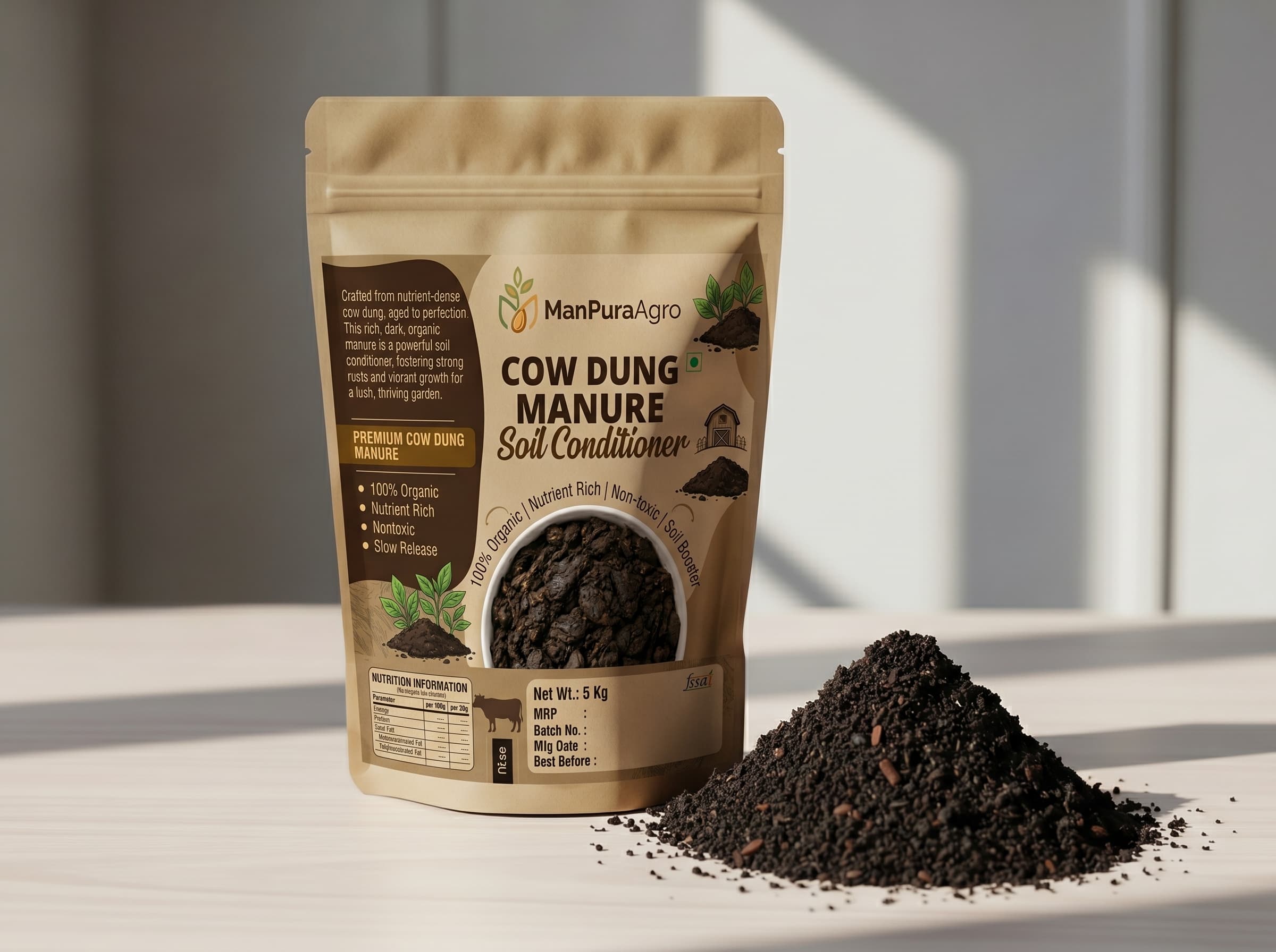 Premium Cow Dung Manure