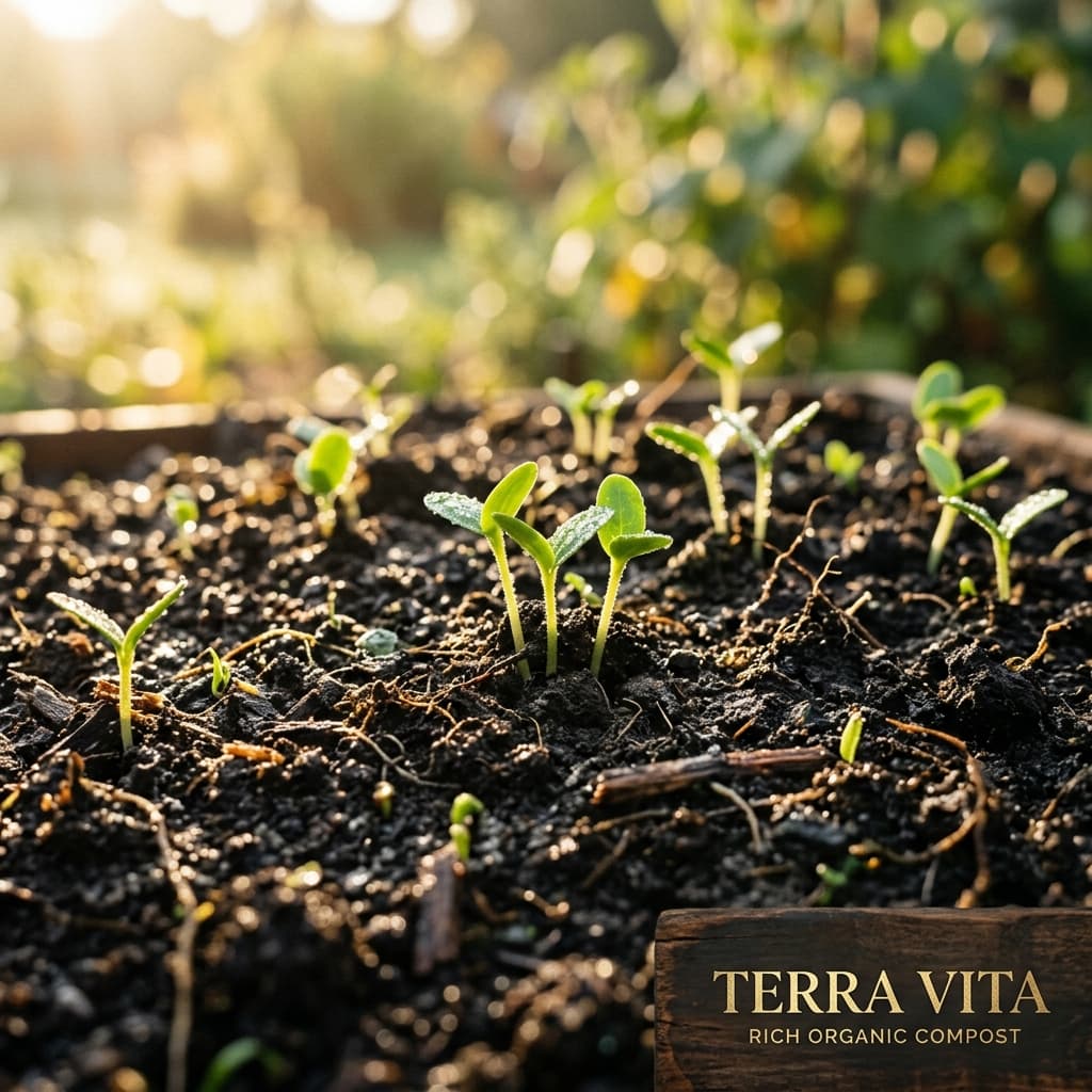Rich organic soil