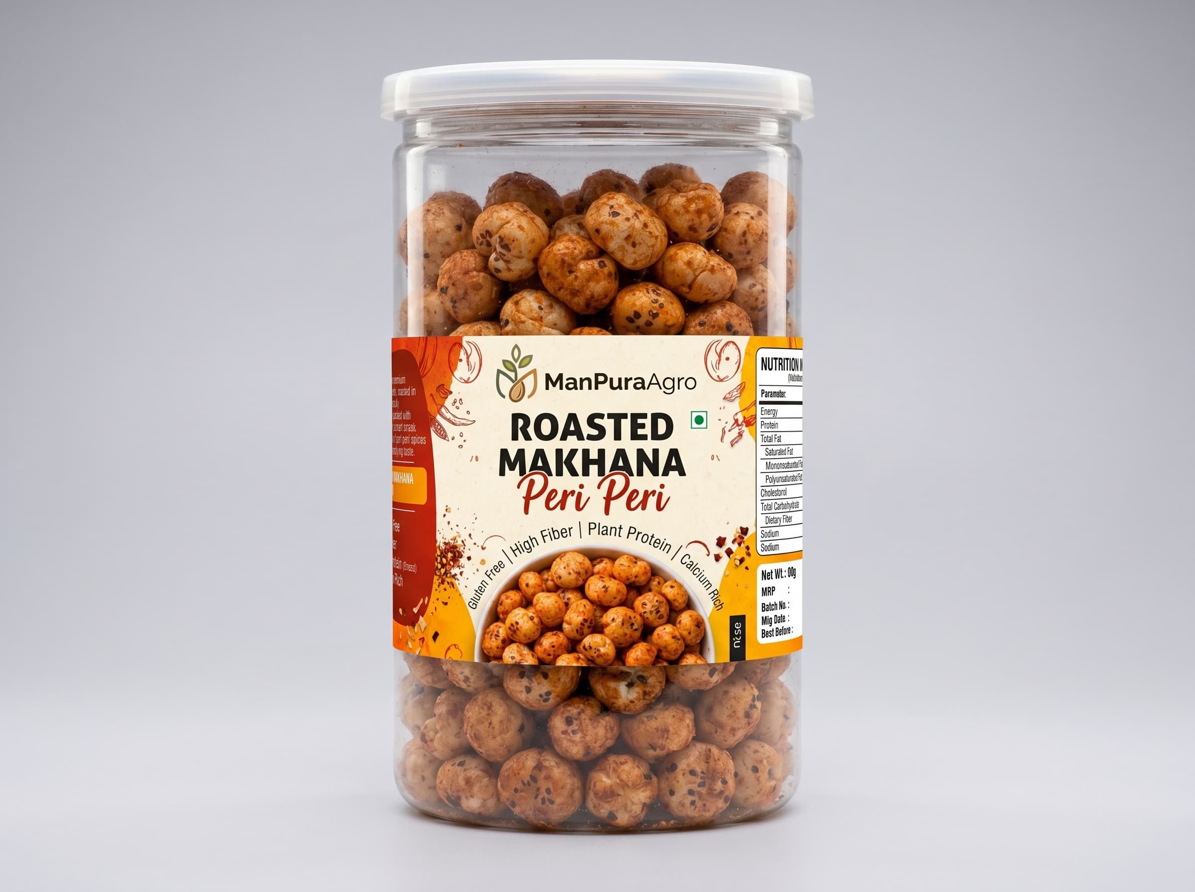 Roasted Makhana - Peri Peri